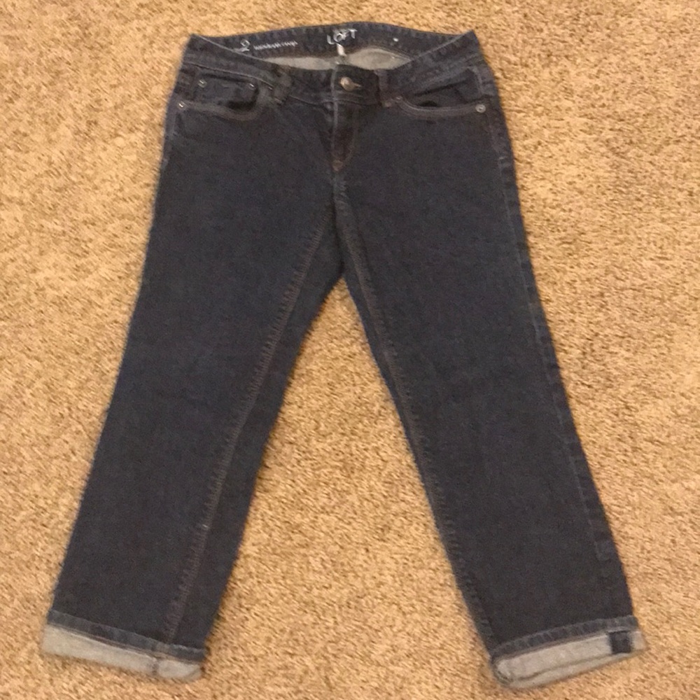 Ann Taylor LOFT Modern Denim Crop - 2